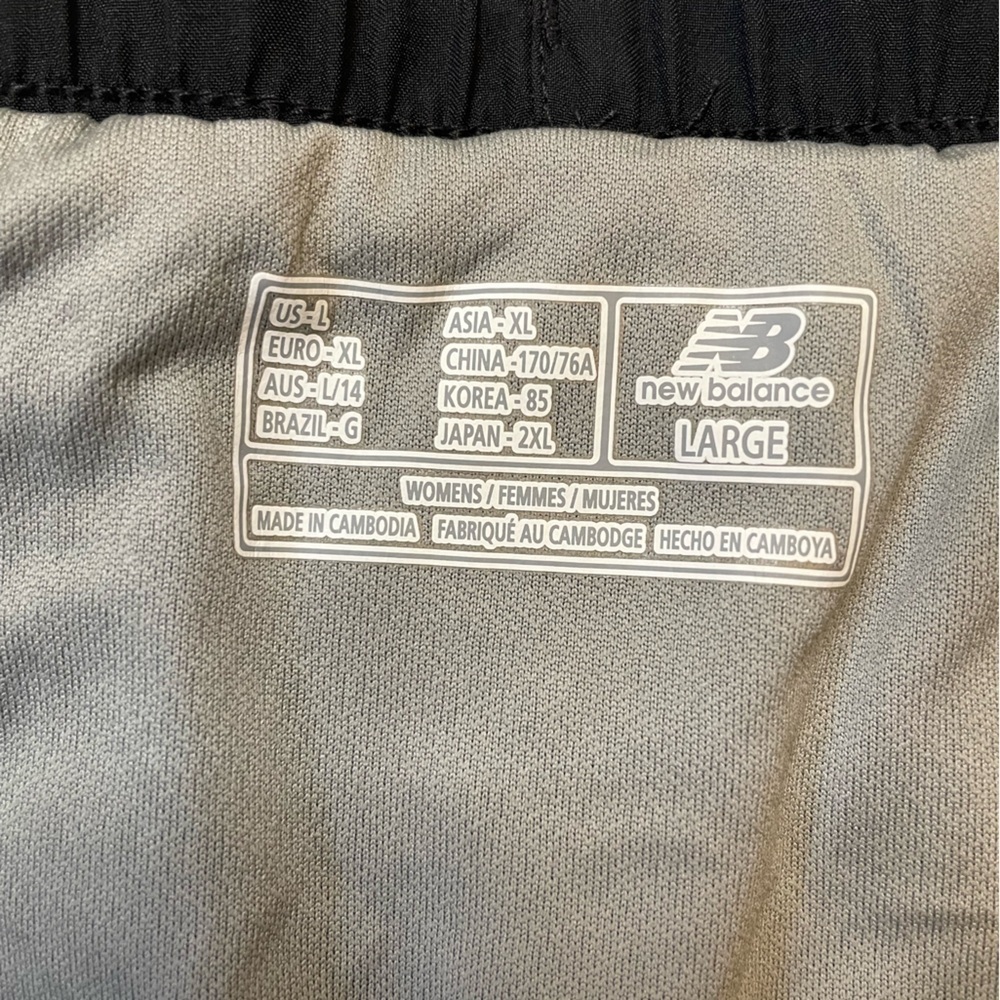 New Balance size large black athletic shorts - Picture 5 of 5